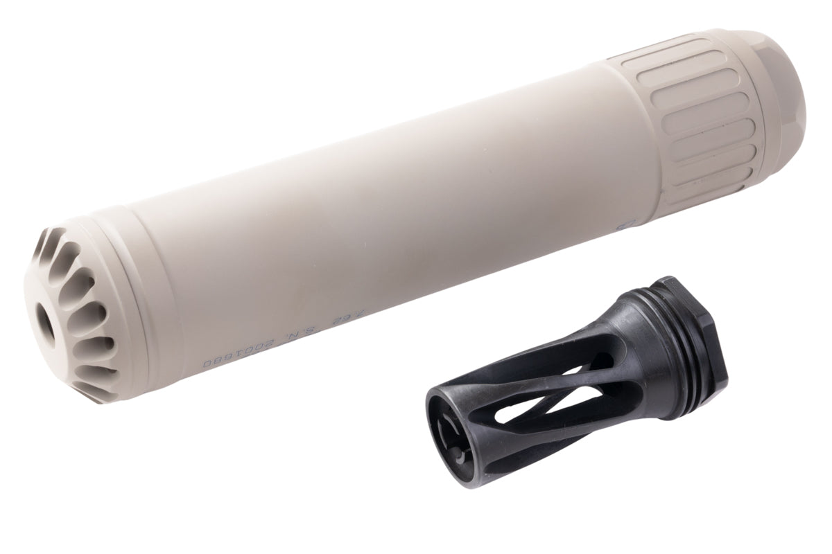 Crusader OSS Style EL-QD 762 Airsoft Silencer (MK16 URGI Style)