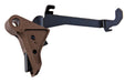 Crusader CNC Aluminum Fowler Industries Glock Trigger Set (Brass)