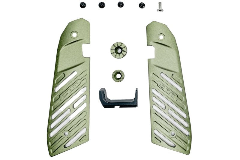 CTM TAC Aluminum Accessories Grip Panel For Action Army AAP 01 Airsoft Pistol w/ FUKU-2 Frame (Army Green)