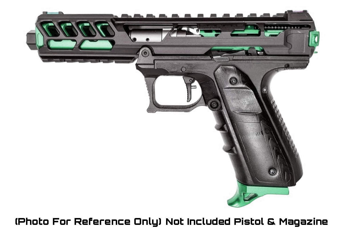 CTM TAC CNC Aluminum FUKU-2 Mag Base for Action Army AAP01/ WE/ KSC/ Tokyo Marui G Series GBB (Green)