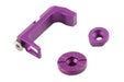 CTM TAC FUKU 2 Frame Magazine Release Set For Action Army AAP01 Airsoft (Violet)