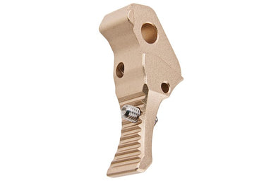 CTM TAC CNC Aluminum FUKU-2 Adjustable Trigger for Action Army AAP01/ WE G Series GBB (Champagne Gold)