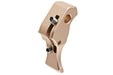 CTM TAC CNC Aluminum FUKU-2 Adjustable Trigger for Action Army AAP01/ WE G Series GBB (Champagne Gold)