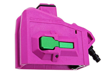 CTM TAC HPA M4 Magazine Adapter For AAP01/ GSeries Airsoft (Violet x Green Button)