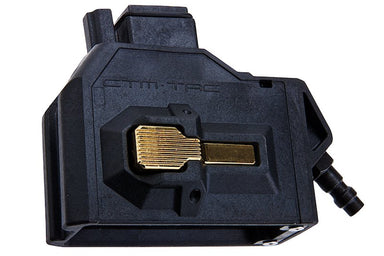CTM TAC HPA M4 Magazine Adapter For Hi Capa Airsoft (Black x Gold Button)