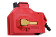 CTM TAC HPA M4 Magazine Adapter For Hi Capa Airsoft (Red x Gold Button)