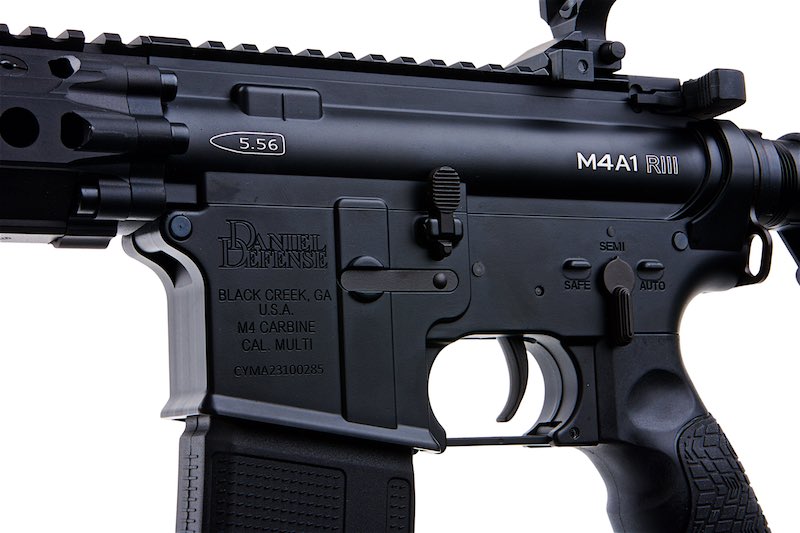 EMG Daniel Defense Licensed M4A1 RIII 14.5 inch Airsoft AEG Rifle (CYMA Platinum Series)