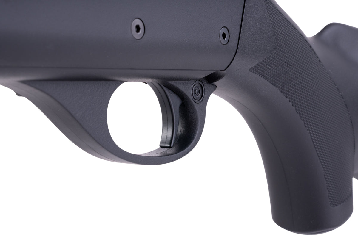 CYMA M870 3-Round Brust Multi-Shot Shell Loading Airsoft Spring Shotgun w/ Fixed Stock (CM350L)