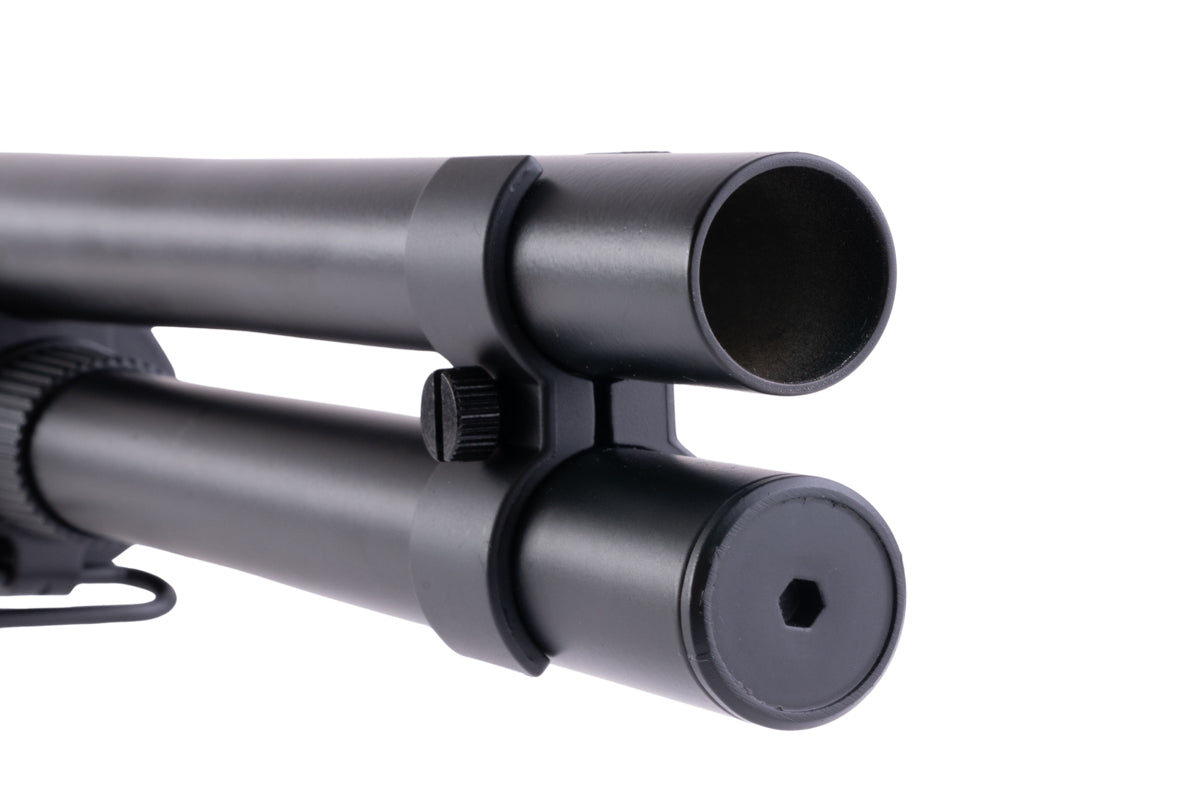 CYMA M870 3-Round Burst Multi-Shot Shell Loading Airsoft Spring Shotgu ...