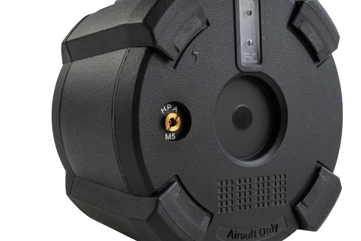 CYMA CGS Gas/ HPA Drum Magazine For CGS/ Tokyo Marui MWS GBBR Airsoft