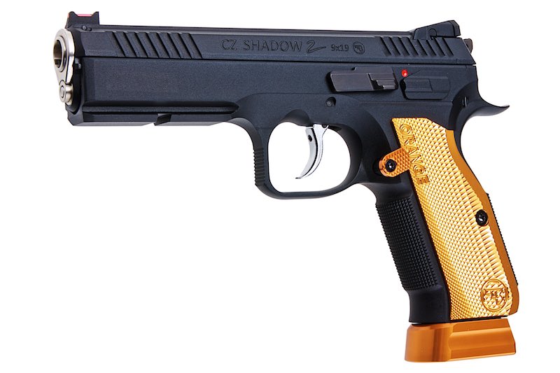 KJ Works CZ Shadow 2 CO2 Airsoft Pistols (ASG Licensed/ Orange)
