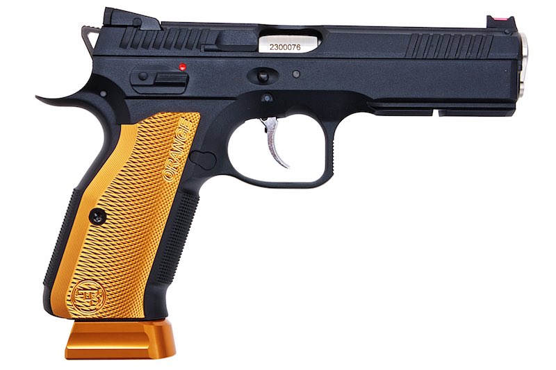 KJ Works CZ Shadow 2 CO2 Airsoft Pistols (ASG Licensed/ Orange)
