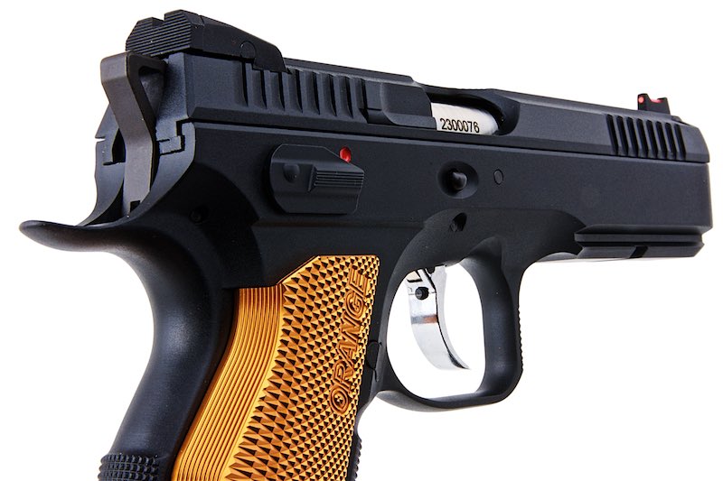 KJ Works CZ Shadow 2 CO2 Airsoft Pistols (ASG Licensed/ Orange)