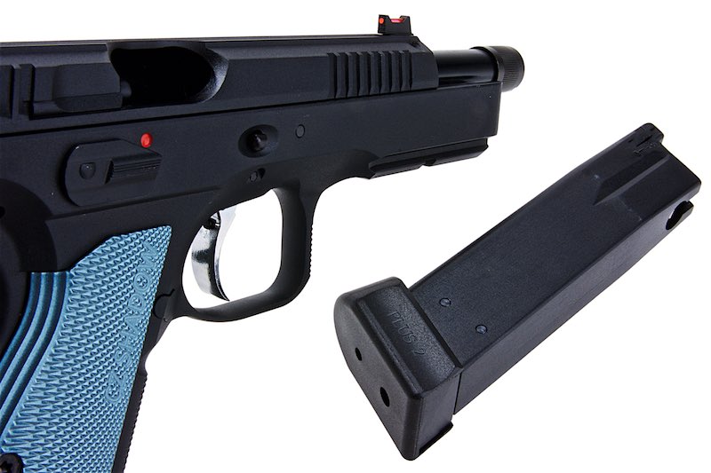 KJ Works (ASG) CZ Shadow 2 GBB Airsoft Pistol (Threaded Barrel)