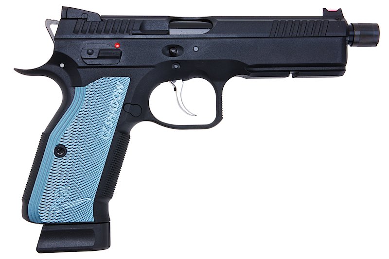 KJ Works (ASG) CZ Shadow 2 GBB Airsoft Pistol (Threaded Barrel)