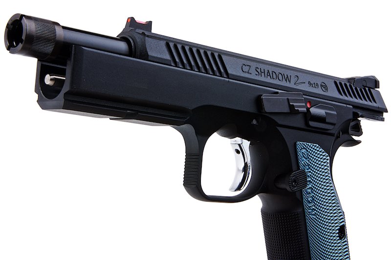 KJ Works (ASG) CZ Shadow 2 GBB Airsoft Pistol (Threaded Barrel)