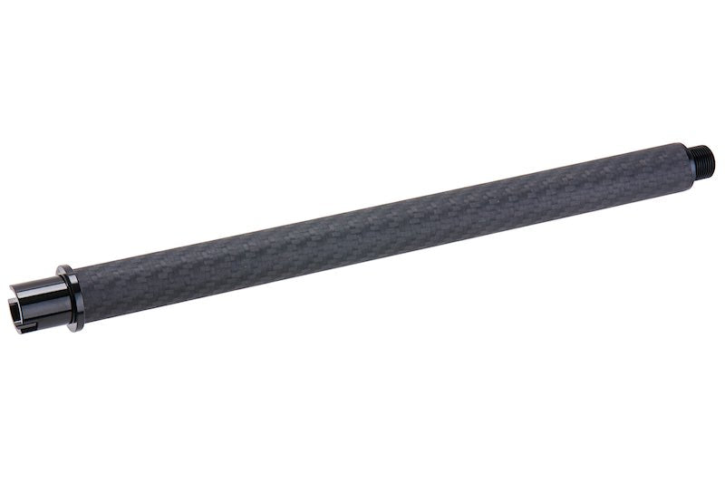 Dr. Black Carbon Fiber 10.5 inch Outer Barrel For Tokyo Marui MWS Airsoft GBB