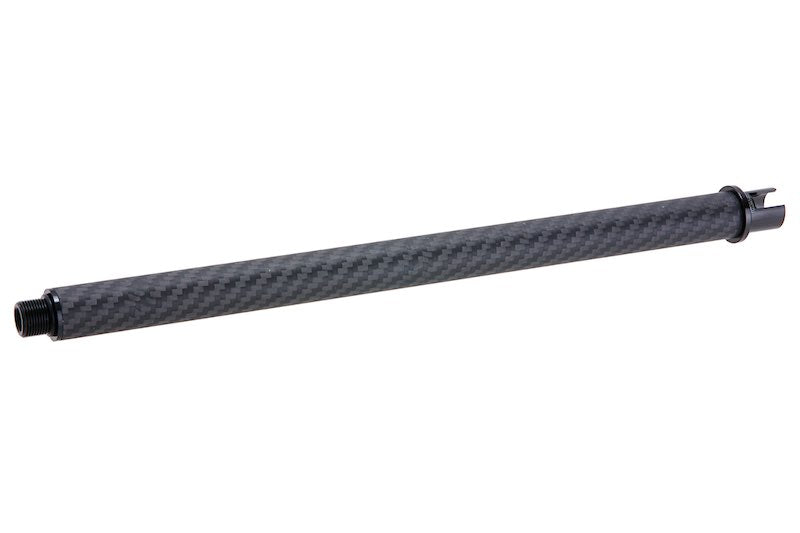 Dr. Black Carbon Fiber 12 inch Outer Barrel For Tokyo Marui MWS Airsoft GBB