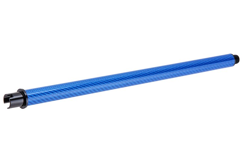 Dr. Black Carbon Fiber 14 inch Outer Barrel For Tokyo Marui MWS Airsoft GBB (Blue)