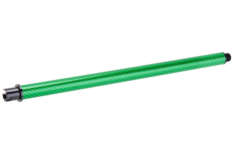 Dr. Black Carbon Fiber 14 inch Outer Barrel For Tokyo Marui MWS Airsoft GBB (Green)