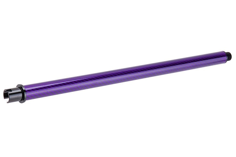 Dr. Black Carbon Fiber 14 inch Outer Barrel For Tokyo Marui MWS Airsoft GBB (Purple)