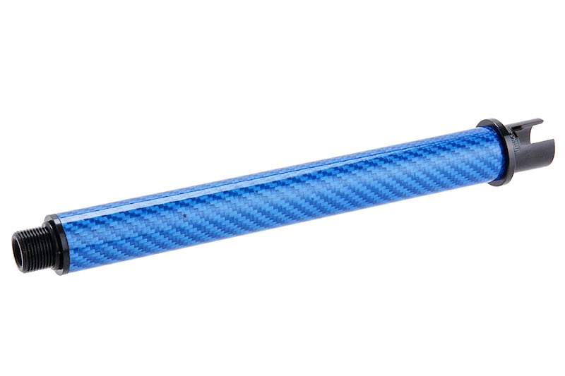 Dr. Black Carbon Fiber 7 inch Outer Barrel For Tokyo Marui MWS Airsoft GBB (Blue)