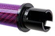 Dr. Black Carbon Fiber 7 inch Outer Barrel For Tokyo Marui MWS Airsoft GBB (Purple)