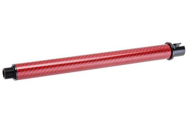 Dr. Black Carbon Fiber 9 inch Outer Barrel For Tokyo Marui MWS Airsoft GBB (Red)Dr. Black Carbon Fiber 9 inch Outer Barrel For Tokyo Marui MWS Airsoft GBB (Red)