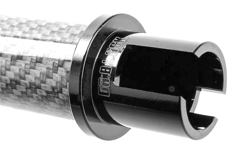 Dr. Black Carbon Fiber 9 inch Outer Barrel For Tokyo Marui MWS Airsoft GBB (Silver)