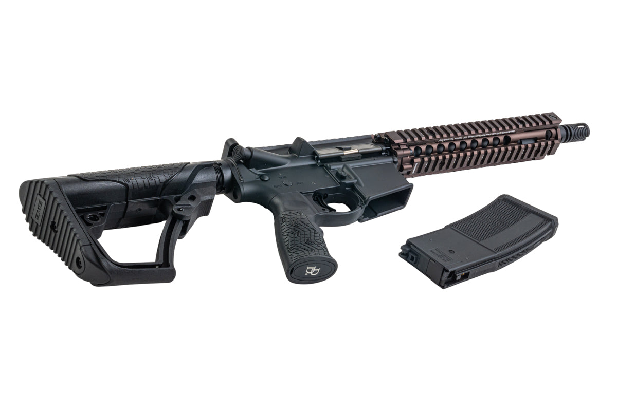 EMG (Double Eagle) Daniel Defense MK18 GBB Airsoft Rifle (BK/FDE)