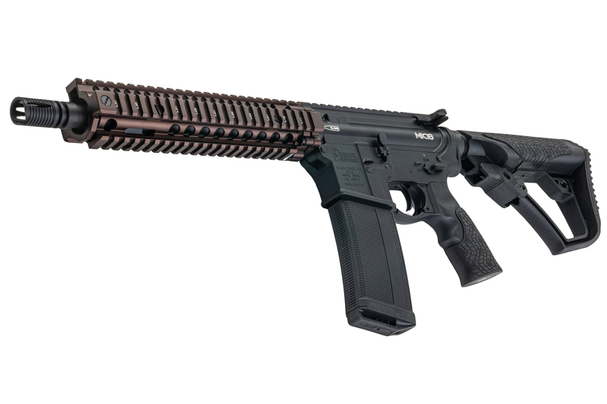 EMG (Double Eagle) Daniel Defense MK18 GBB Airsoft Rifle (BK/FDE)