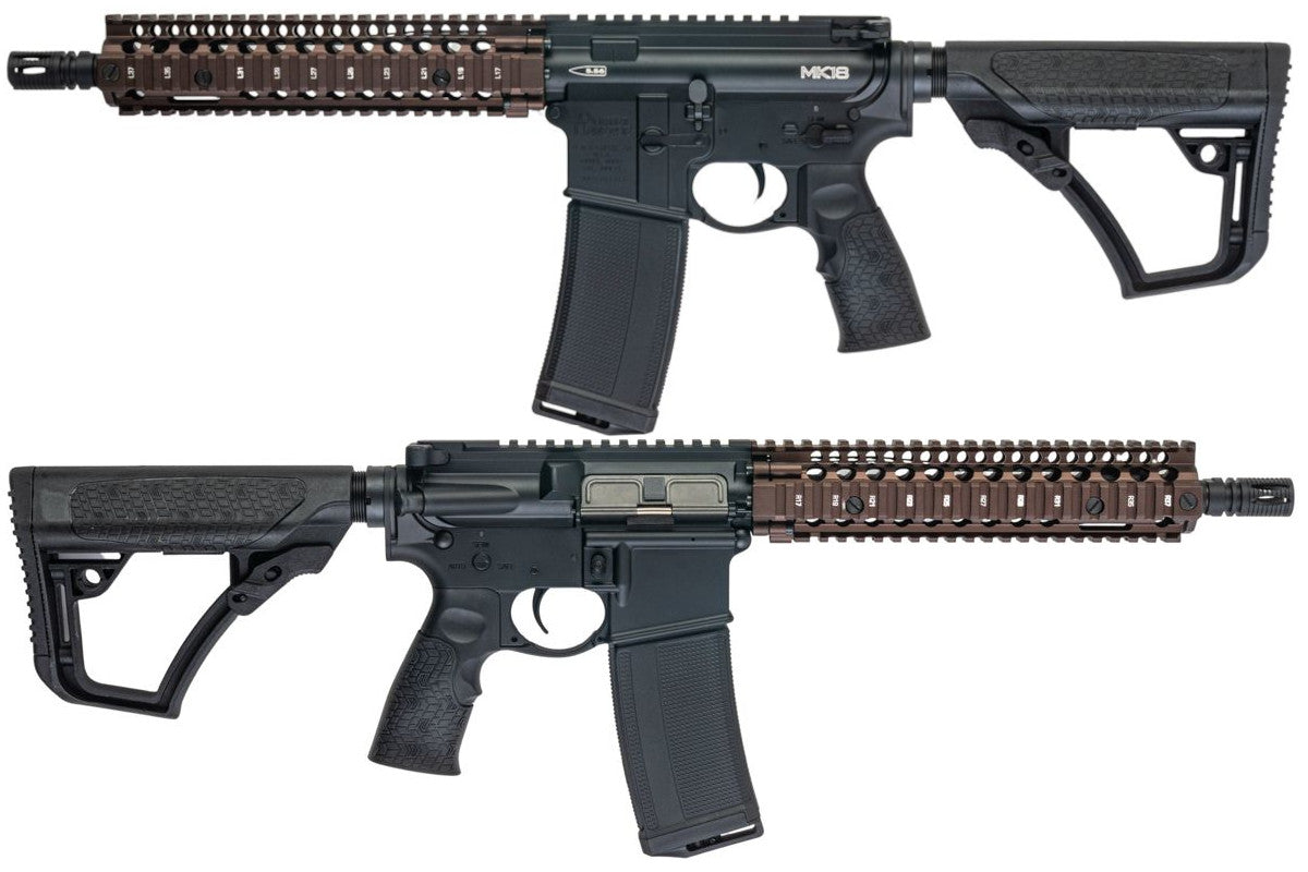 EMG (Double Eagle) Daniel Defense MK18 GBB Airsoft Rifle (BK/FDE)