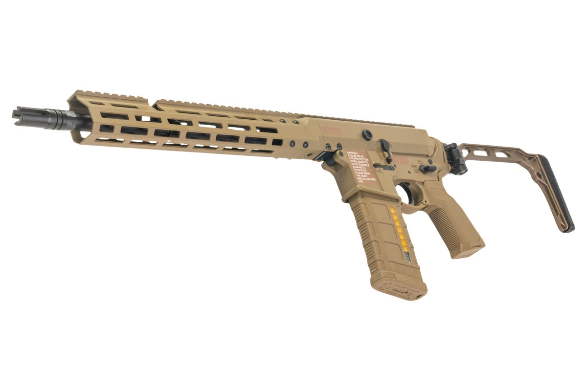 Double Eagle DWS-180 13.9 GBB Rifle Airsoft (Tan/ Folding Stock with Dmag)