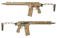 Double Eagle DWS-180 13.9 GBB Rifle Airsoft (Tan/ Folding Stock with Dmag)