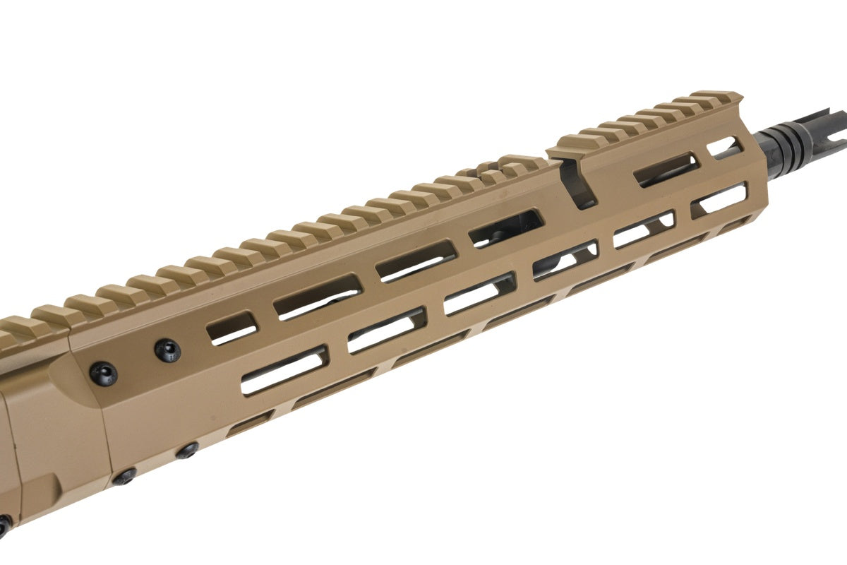 Double Eagle DWS-180 13.9 GBB Rifle Airsoft (Tan/ Buffer Tube with Dmag)
