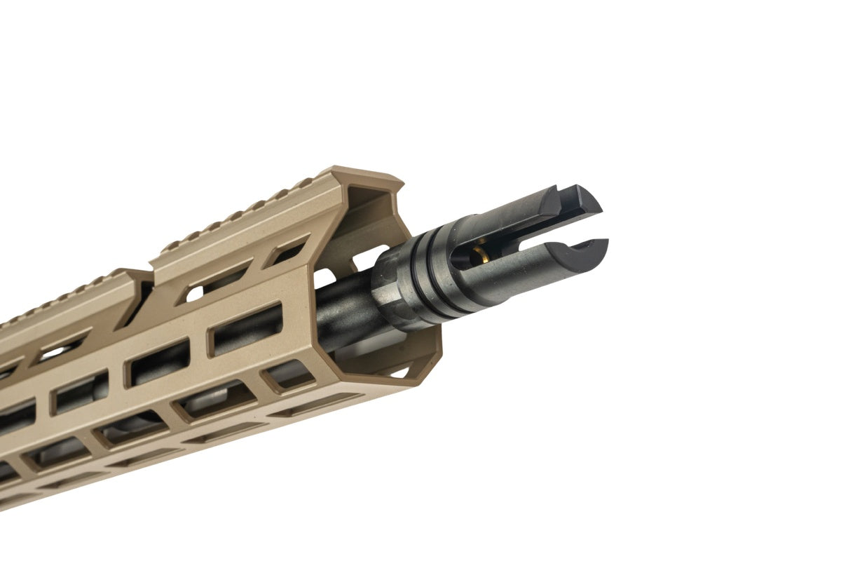 Double Eagle DWS-180 13.9 GBB Rifle Airsoft (Tan/ Buffer Tube with Dmag)