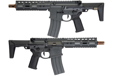 EMG (Double Eagle) Noveske N4 GHETTO BLASTER NHR-7 7.94 inch M4 GBB Airsoft Rifle (Grey/ Gen2/ MWS System)