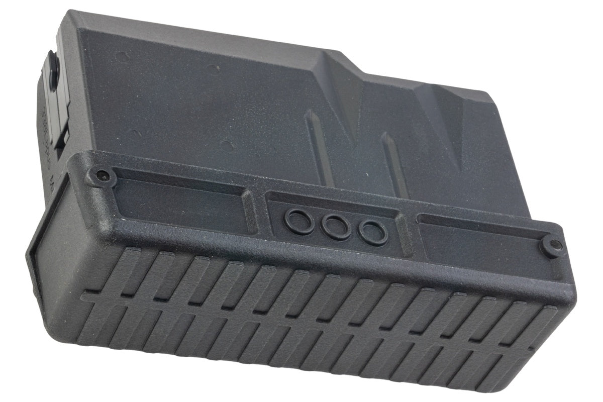 Double Eagle .338 Lapua Magnum Style 40rds Magazine for DE SAKO M10 M67 Bolt Action Sniper Airsoft (BK)