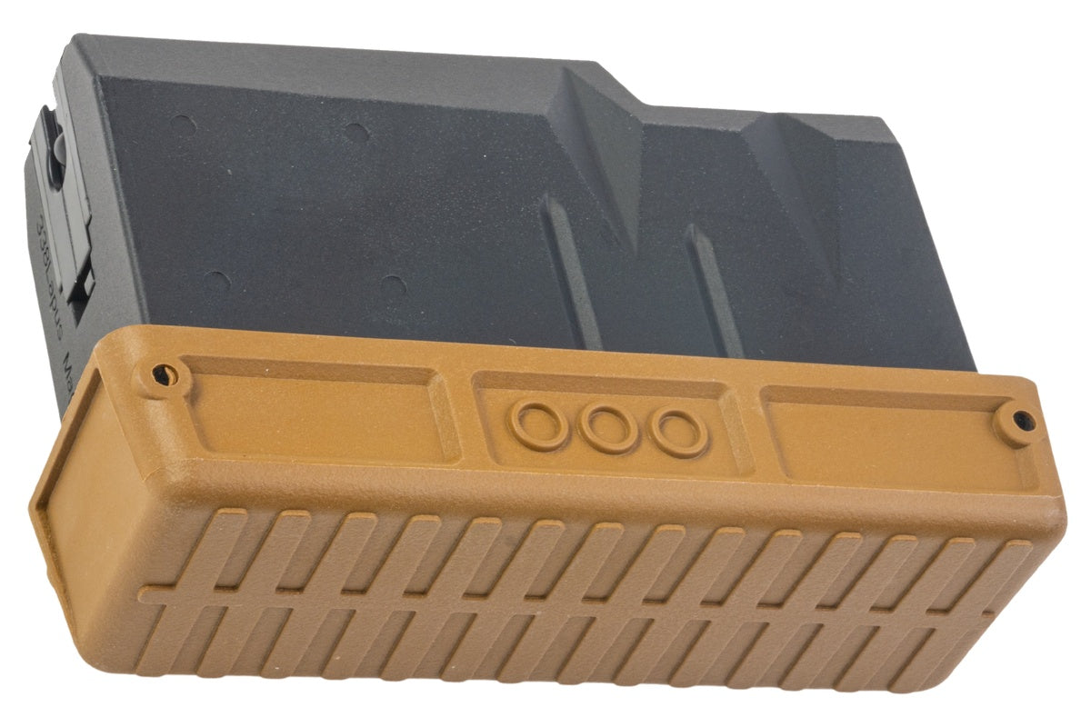 Double Eagle .338 Lapua Magnum Style 40rds Magazine for DE SAKO M10 M67 Bolt Action Sniper Airsoft (DE)