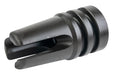 DNA XM16E1 Type 3-Prong Steel Airsoft Flash Hider (1/2 inch-28 RH Thread)