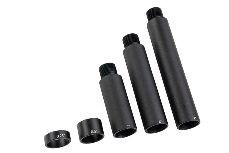 Dytac Modular Outer Barrel Kits For Tokyo Marui M4 AEG Airsoft Rifle (Short / Length 5/6/7 inch)