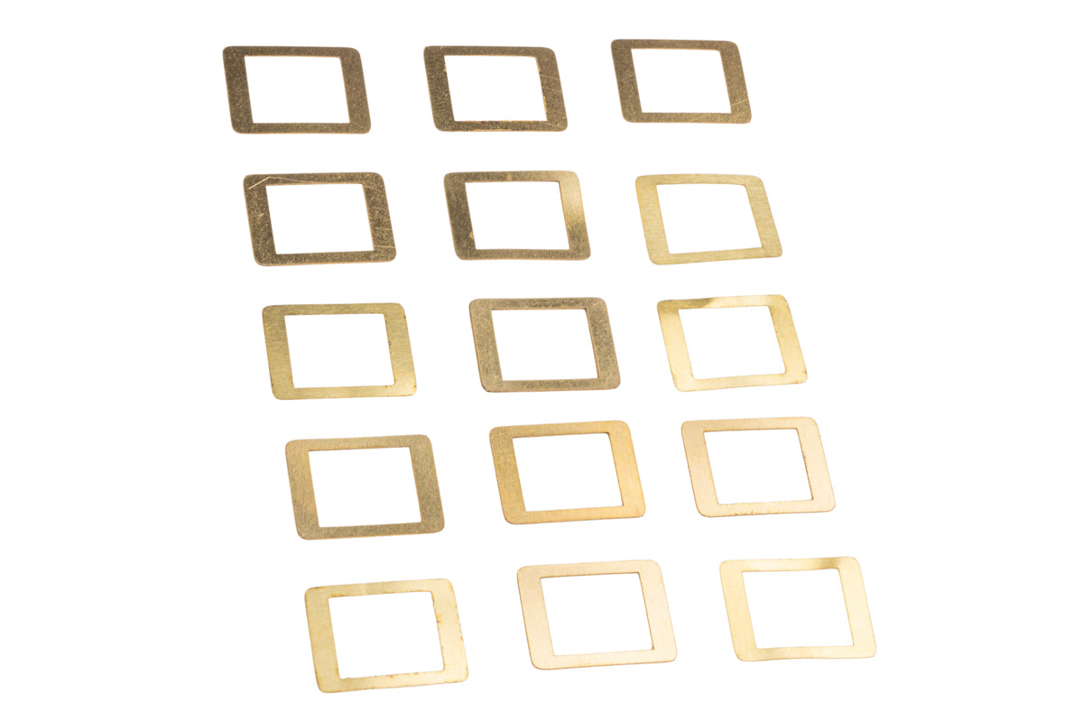 Dytac Gas Lip Shims Set For Tokyo Marui MWS GBB (5 x 0.1mm / 5 x 0.2mm / 5 x 0.3mm)