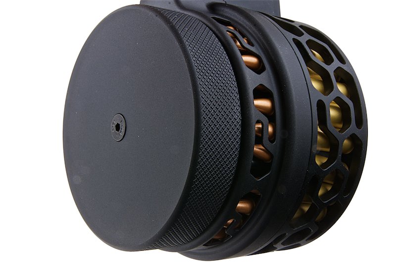 Dytac Xmag 100 Rds Green Gas Drum Mag For GHK M4 GBB Airsoft