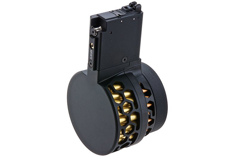 Dytac Xmag 100 Rds Green Gas Drum Mag For Tokyo Marui MWS M4 GBB Airsoft