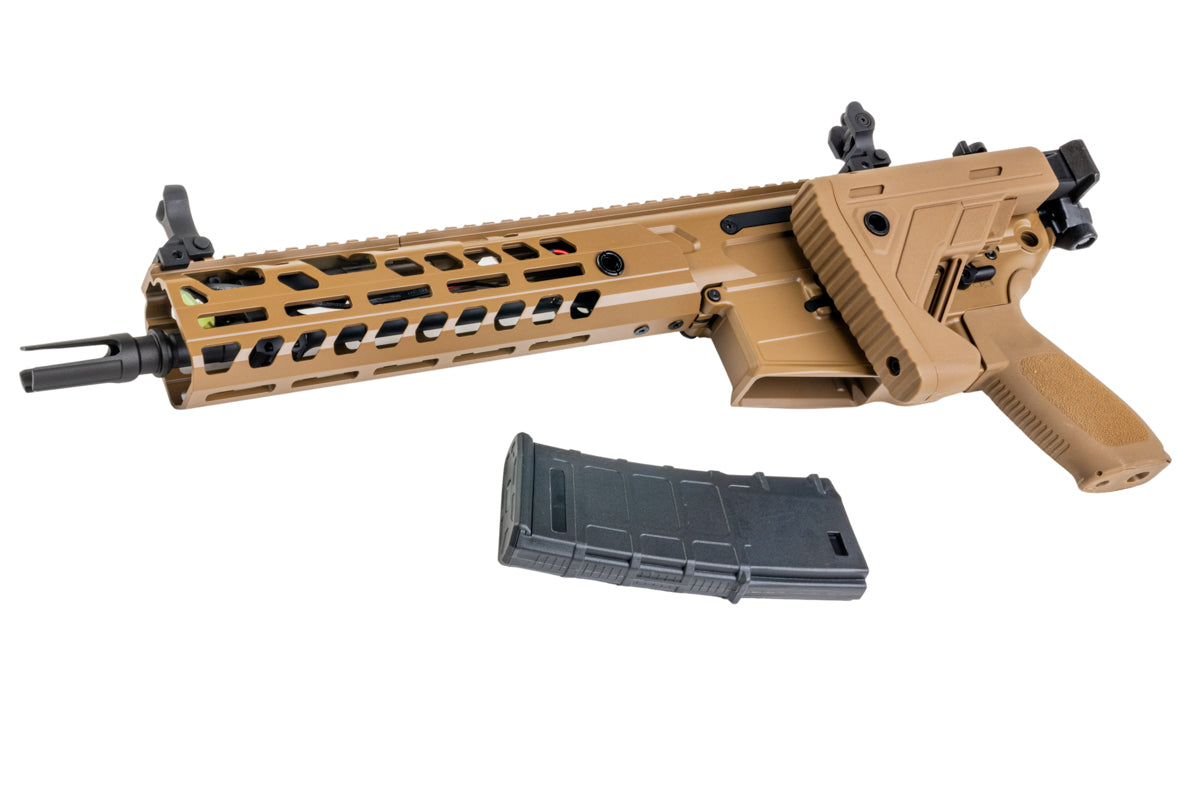 E&C MCX Virtus Airsoft AEG Rifle (10.5 inch DE)