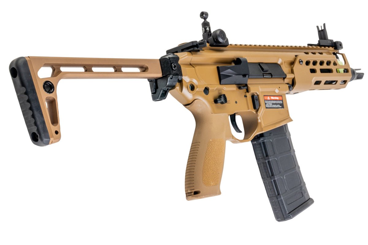 E&C MCX Rattler Airsoft AEG (5.6 inch/ DE)