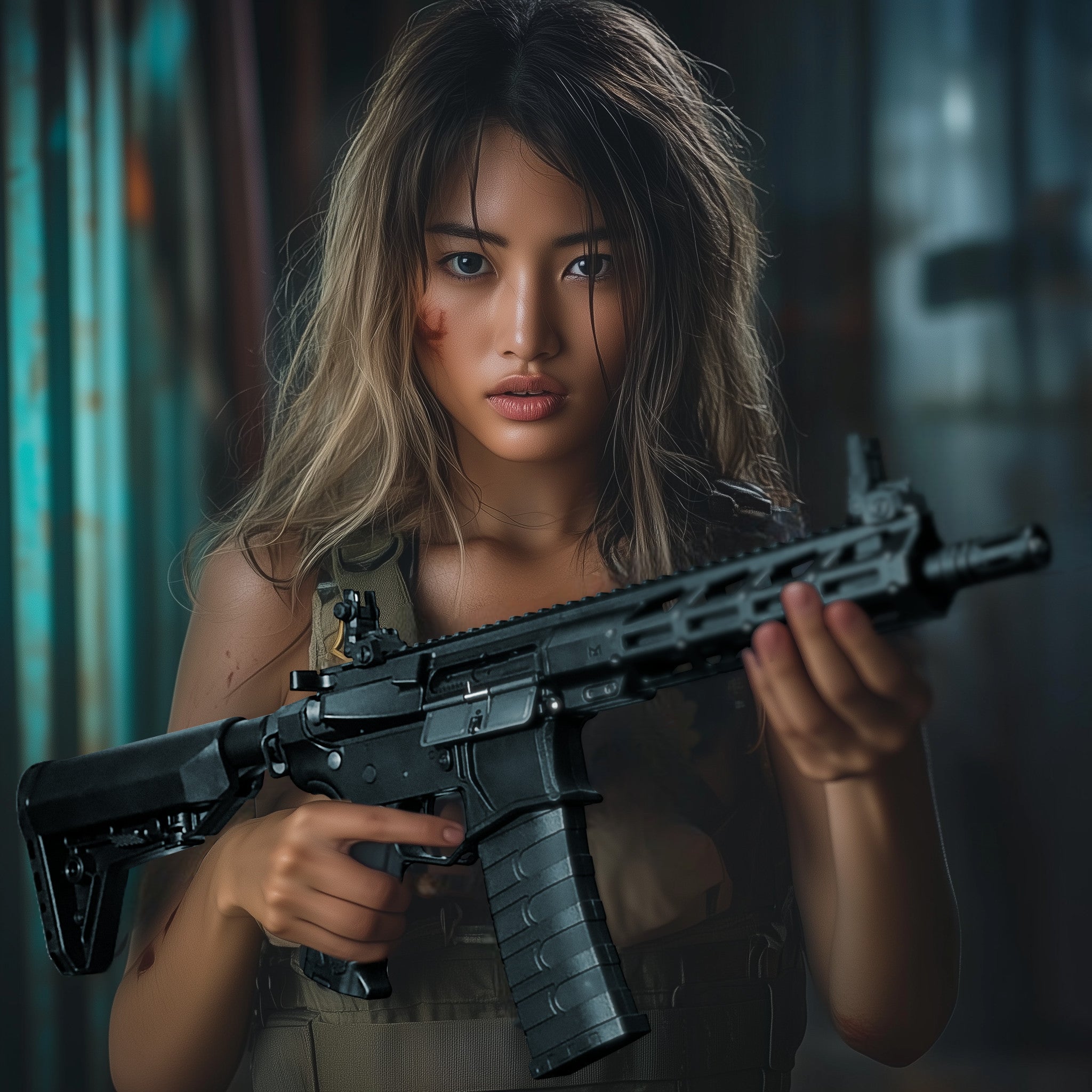 G&G Combat Machine CM16 Batto Airsoft M4 AEG Rifle