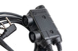 Earmor M56 Dual-Comm Push-to-Talk (U-174 Headset Connector) (Kenwood Plug)