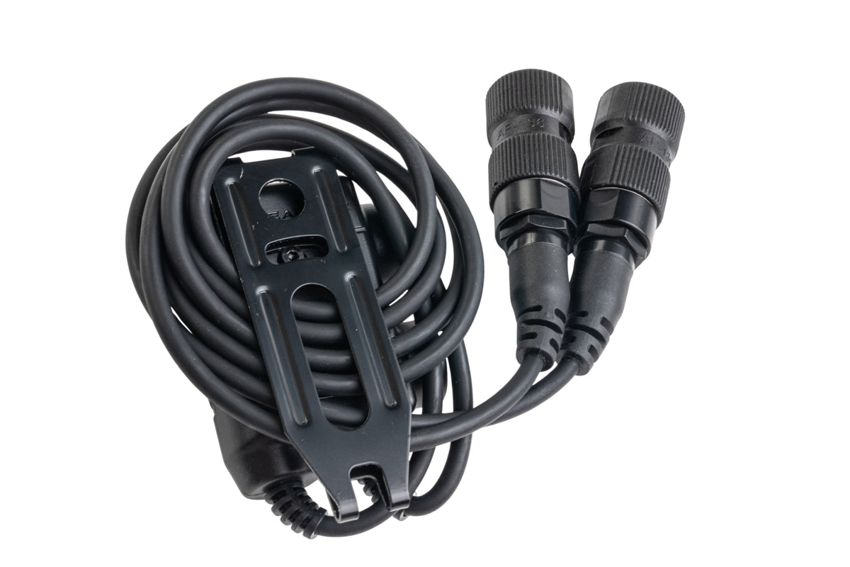 Earmor M56 Dual-Comm Push-to-Talk (U-174 Headset Connector) (Mil Prc 6 Pins Plug)