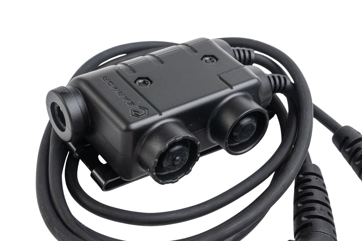 Earmor M56 Dual-Comm Push-to-Talk (U-174 Headset Connector) (PD780 Plug)